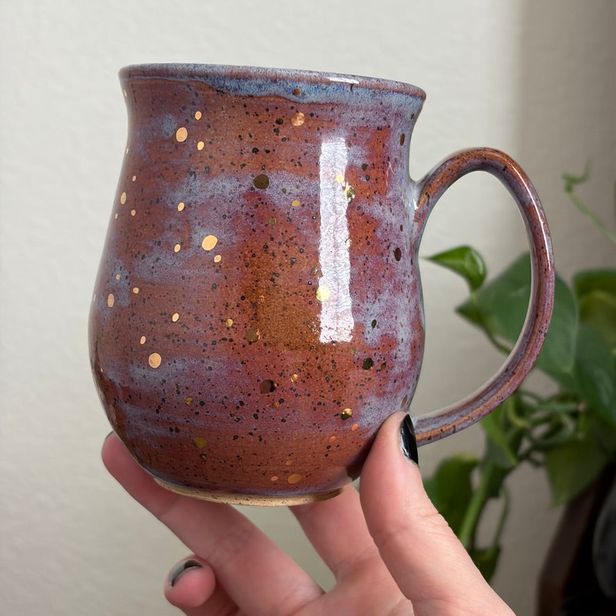 MADE-TO-ORDER • Celestial Raven Mug • Déjà vu Glaze *READ FULL DETAILS*