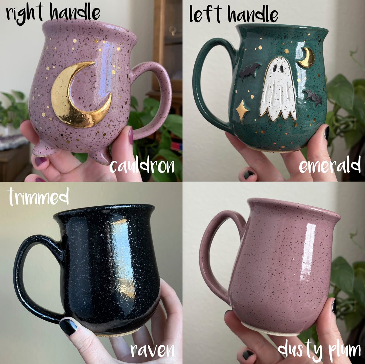 MADE-TO-ORDER • OG Moonlit Ghost Mug • CHOOSE YOUR GLAZE *READ FULL DETAILS*